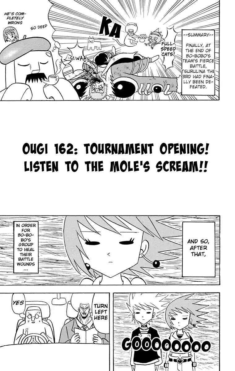 Bobobo-bo Bo-bobo Chapter 162 page 1 - Chapter 162: Tournament Opening! Listen To The Mole's Scream!!