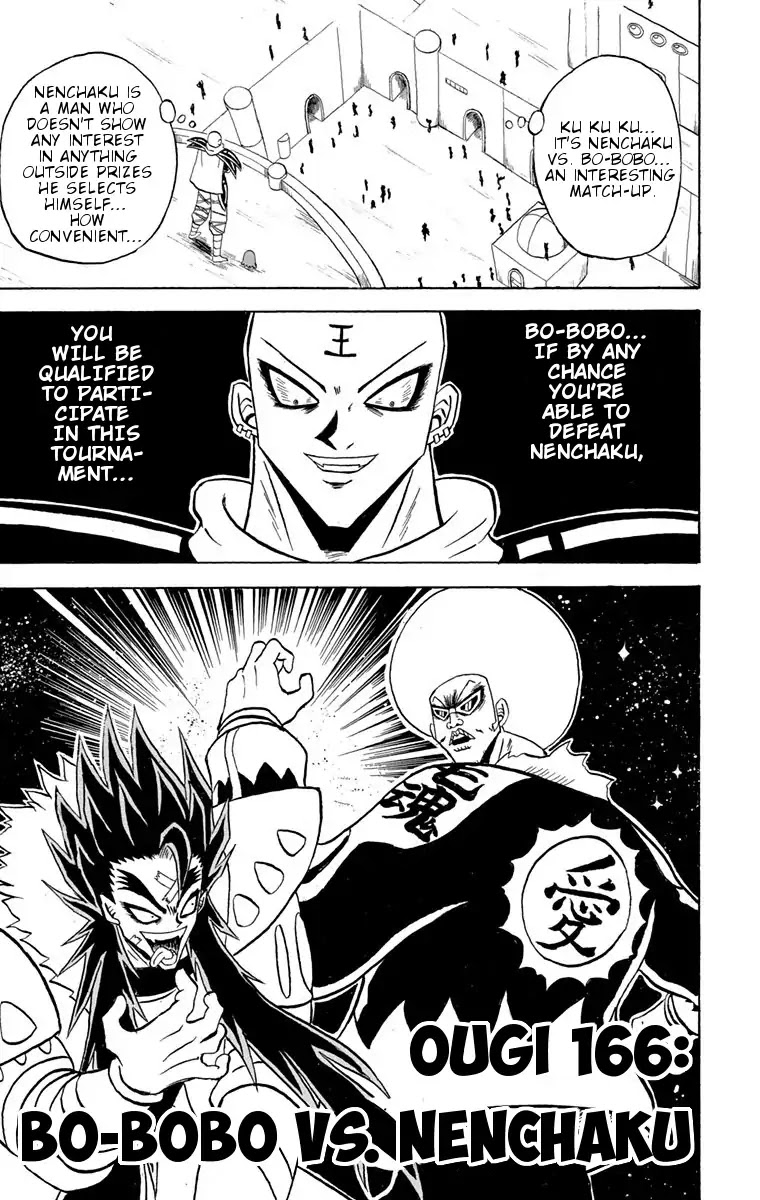 Bobobo-bo Bo-bobo Chapter 166 page 1 - Chapter 166: Bo-bobo Vs. Nenchaku