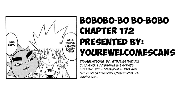 Bobobo-bo Bo-bobo Chapter 172 page 17 - Chapter 172: Shinken X Yamiken X Fist = Running Wild