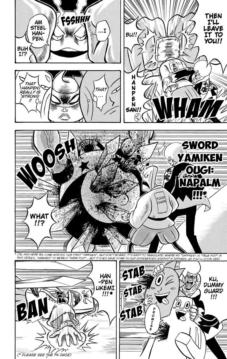 Bobobo-bo Bo-bobo Chapter 172 page 4 - Chapter 172: Shinken X Yamiken X Fist = Running Wild