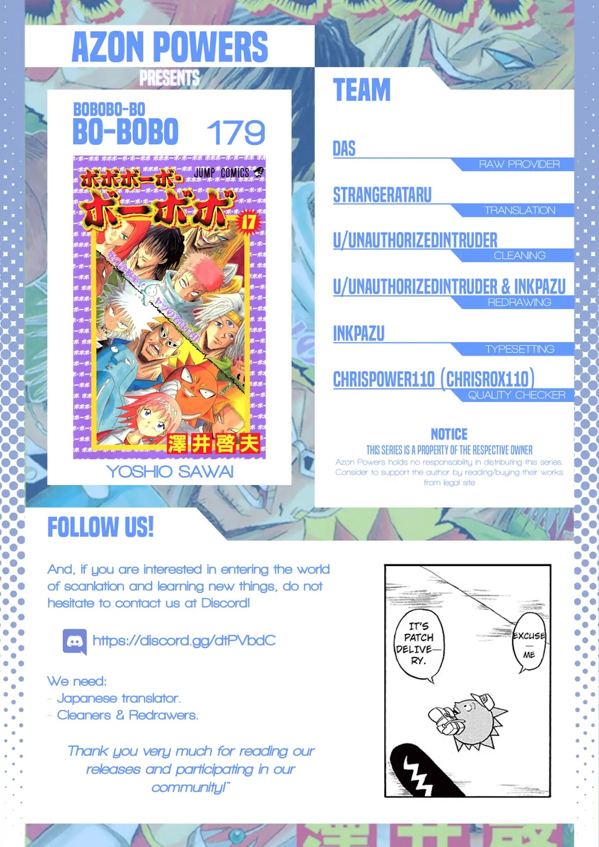 Bobobo-bo Bo-bobo Chapter 179 page 1 - Chapter 179: Great Explosion Of The Bo-bobo All Stars!!