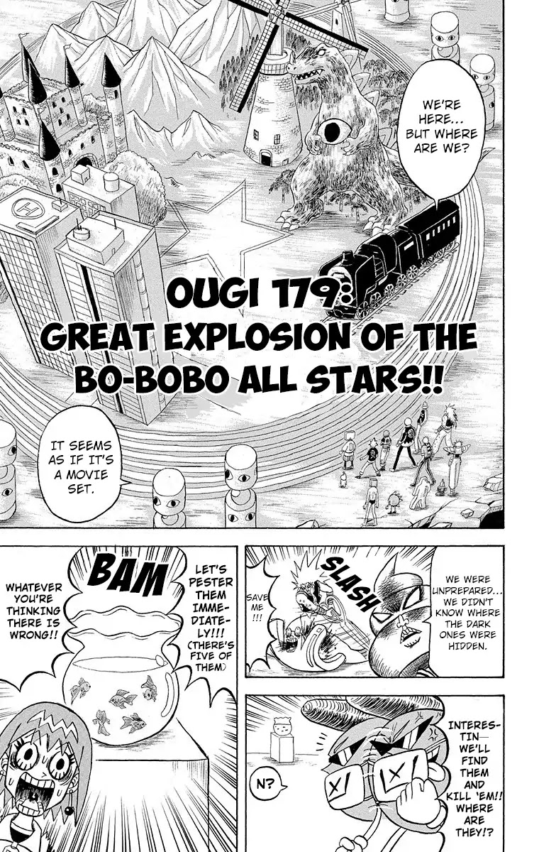 Bobobo-bo Bo-bobo Chapter 179 page 4 - Chapter 179: Great Explosion Of The Bo-bobo All Stars!!