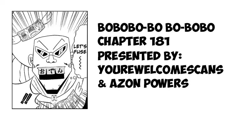 Bobobo-bo Bo-bobo Chapter 181 page 19 - Chapter 181: Gambling Shaking Bull-docking Headlock!!