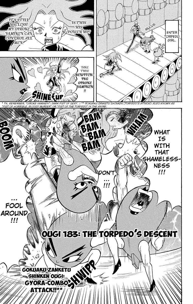Bobobo-bo Bo-bobo Chapter 183 page 2 - Chapter 183: The Torpedo's Descent