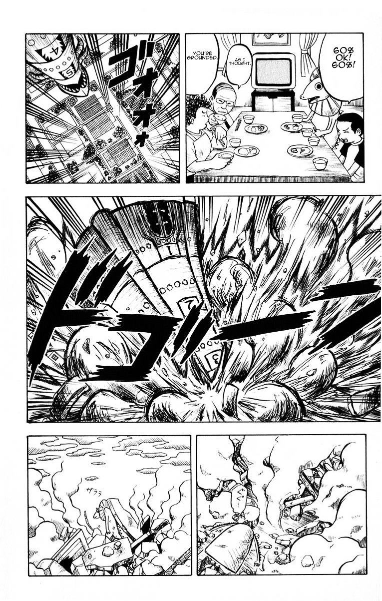 Bobobo-bo Bo-bobo Chapter 19 page 16 - Chapter 19 : Now In That Baldy Tenaka Tower!
