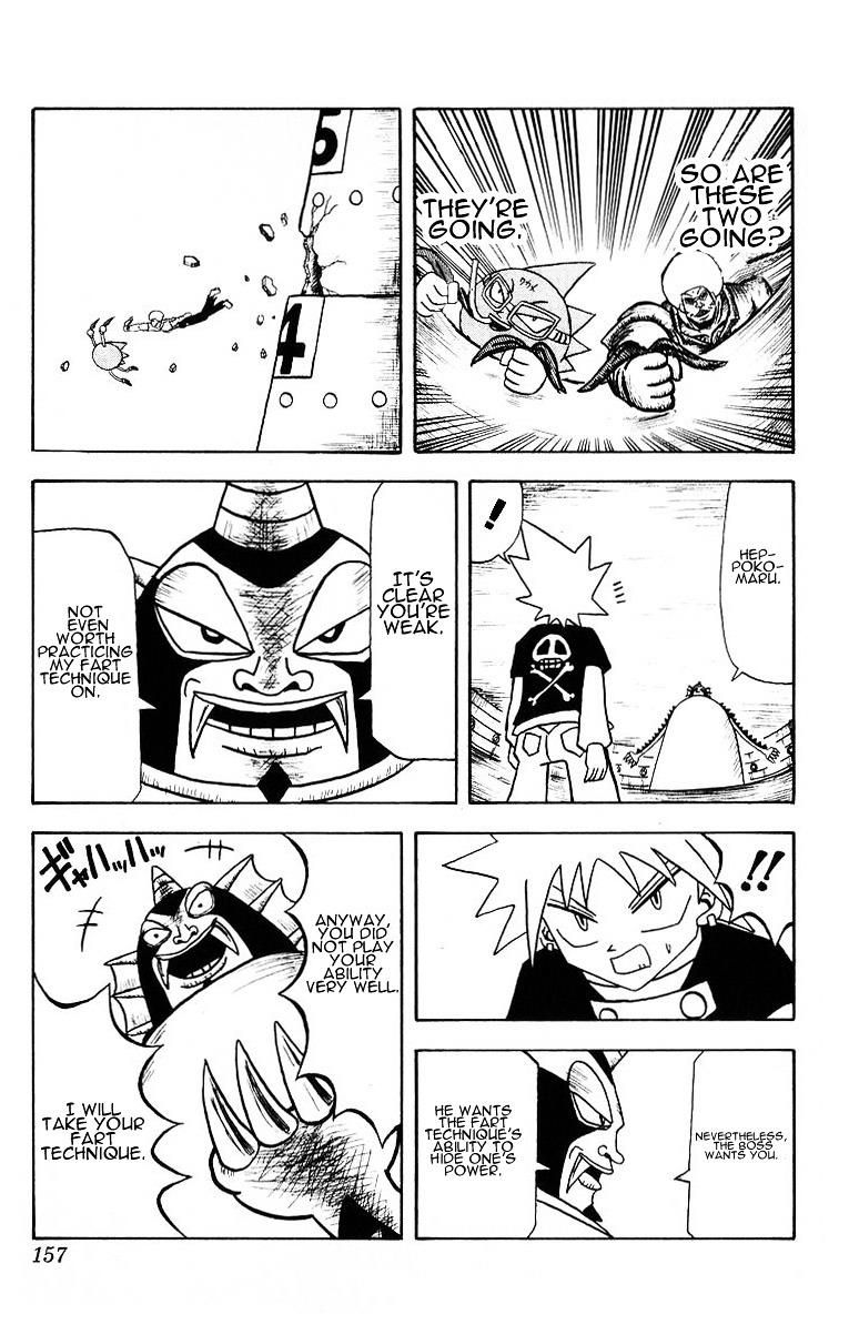 Bobobo-bo Bo-bobo Chapter 19 page 7 - Chapter 19 : Now In That Baldy Tenaka Tower!