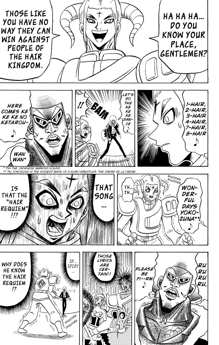 Bobobo-bo Bo-bobo Chapter 198 page 19 - Chapter 198: Bi-bibi Sentai * Takoyaki Battle!