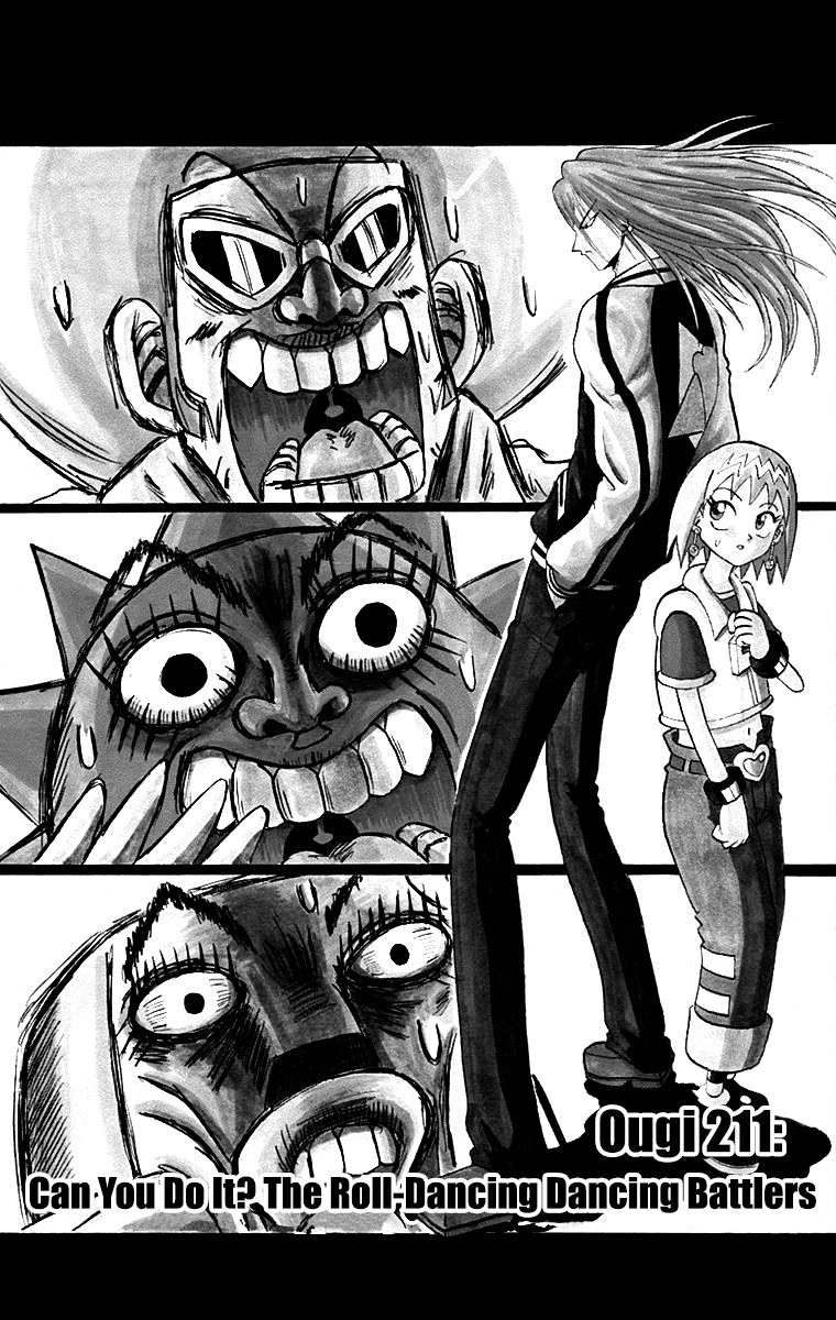 Bobobo-bo Bo-bobo Chapter 211 page 1 - Chapter 211: Ougi 211: Can You Do It? The Roll-Dancing Dancing Battlers