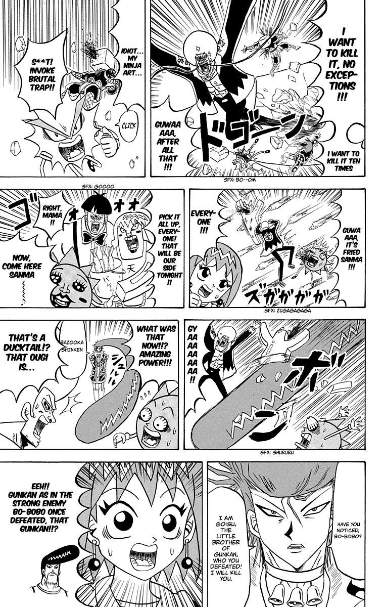 Bobobo-bo Bo-bobo Chapter 214 page 9 - Chapter 214: Super Spin!! Spirited Pinball Great Free-for-All
