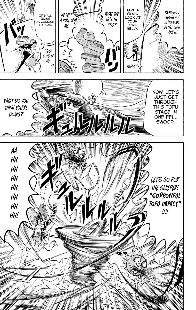 Bobobo-bo Bo-bobo Chapter 216 page 10 - Chapter 216: Ougi 216: Defeat the wandering tofu, you three idiots!