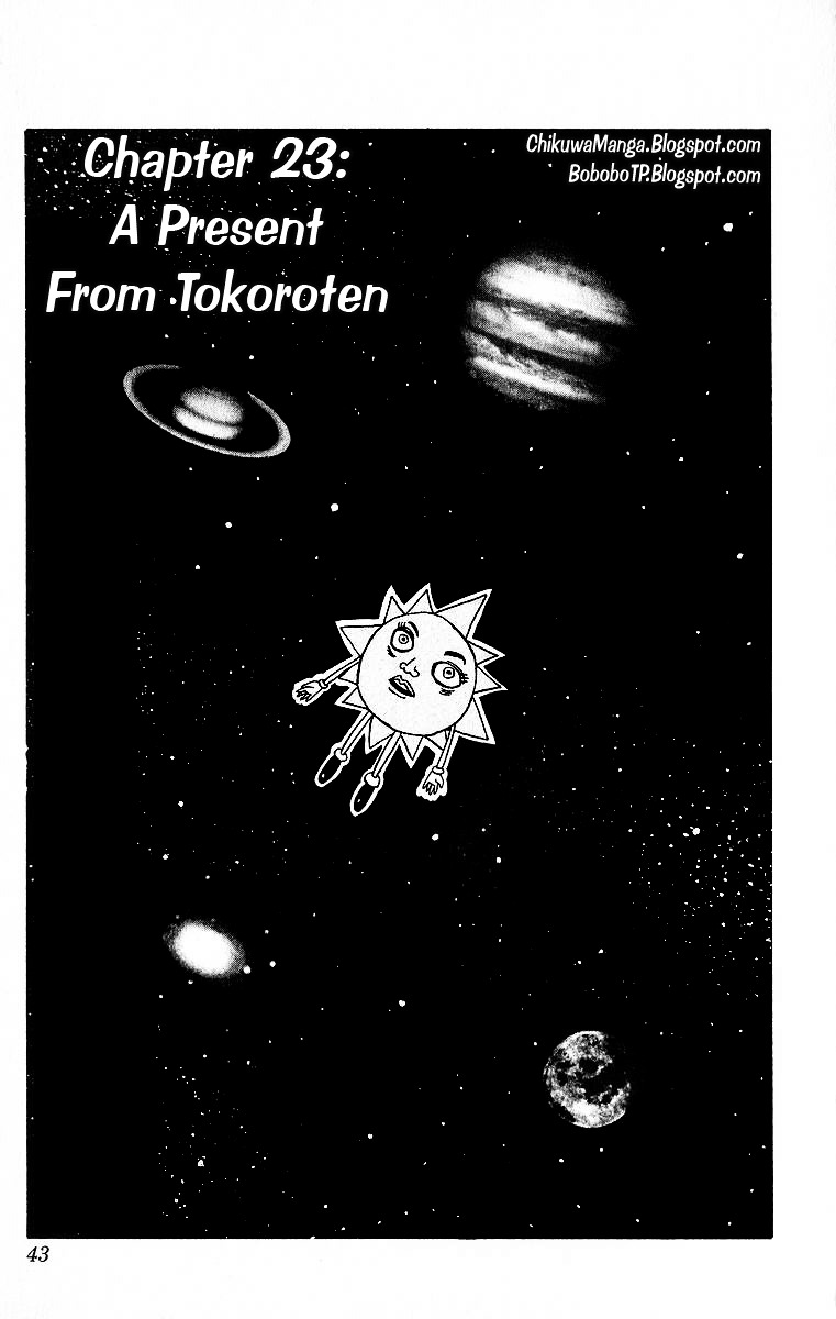 Bobobo-bo Bo-bobo Chapter 23 page 1 - Chapter 23 : A Present From Tokoroten