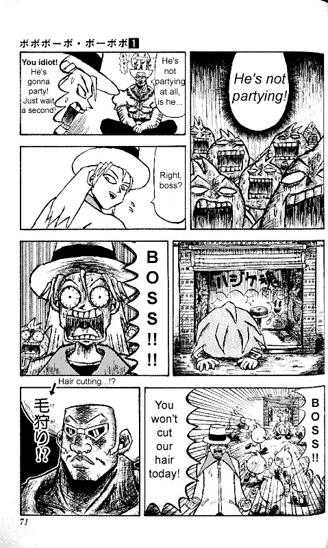 Bobobo-bo Bo-bobo Chapter 3 page 18 - Chapter 3 : Hajike Festival