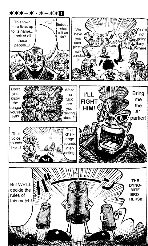 Bobobo-bo Bo-bobo Chapter 3 page 8 - Chapter 3 : Hajike Festival