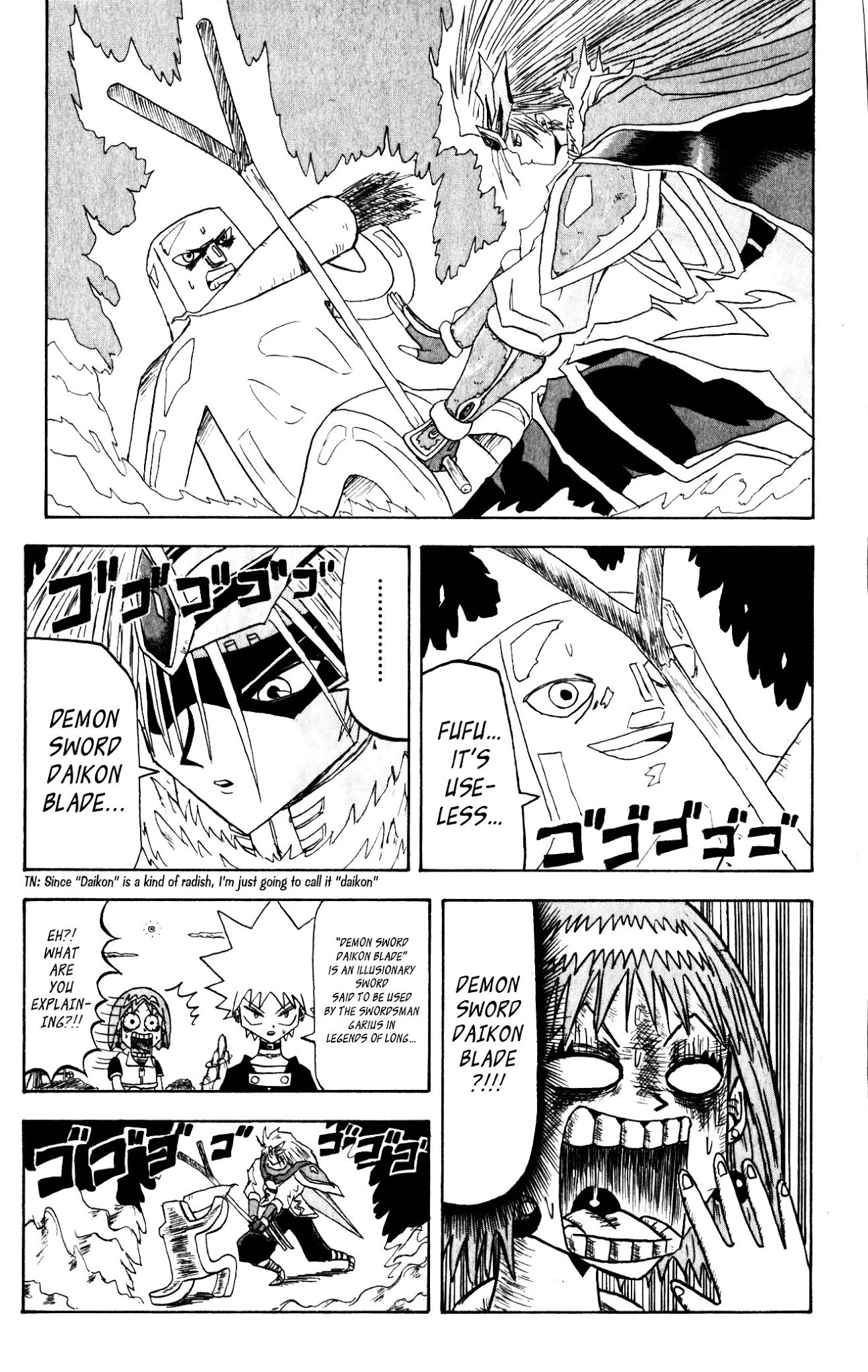 Bobobo-bo Bo-bobo Chapter 32 page 12 - Chapter 32 : Carrying Sadness