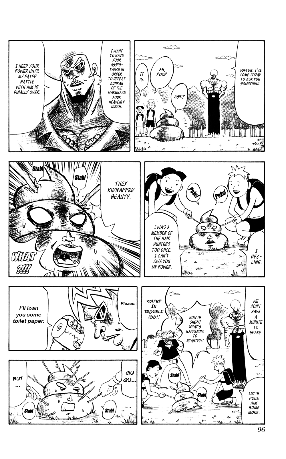 Bobobo-bo Bo-bobo Chapter 37 page 10 - Chapter 37: Gathering of the Five Warriors