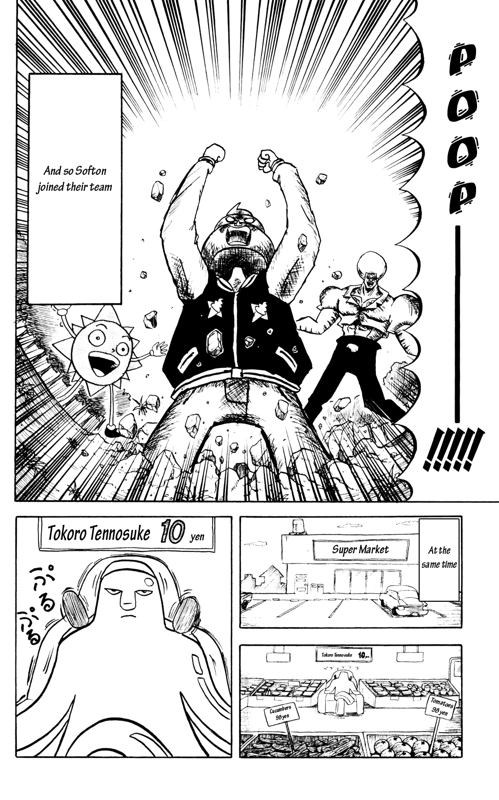 Bobobo-bo Bo-bobo Chapter 37 page 12 - Chapter 37: Gathering of the Five Warriors