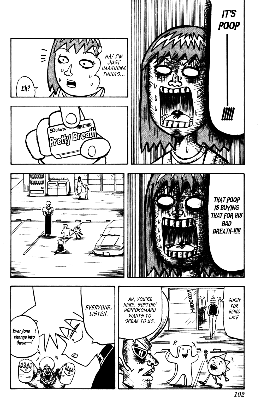 Bobobo-bo Bo-bobo Chapter 37 page 16 - Chapter 37: Gathering of the Five Warriors