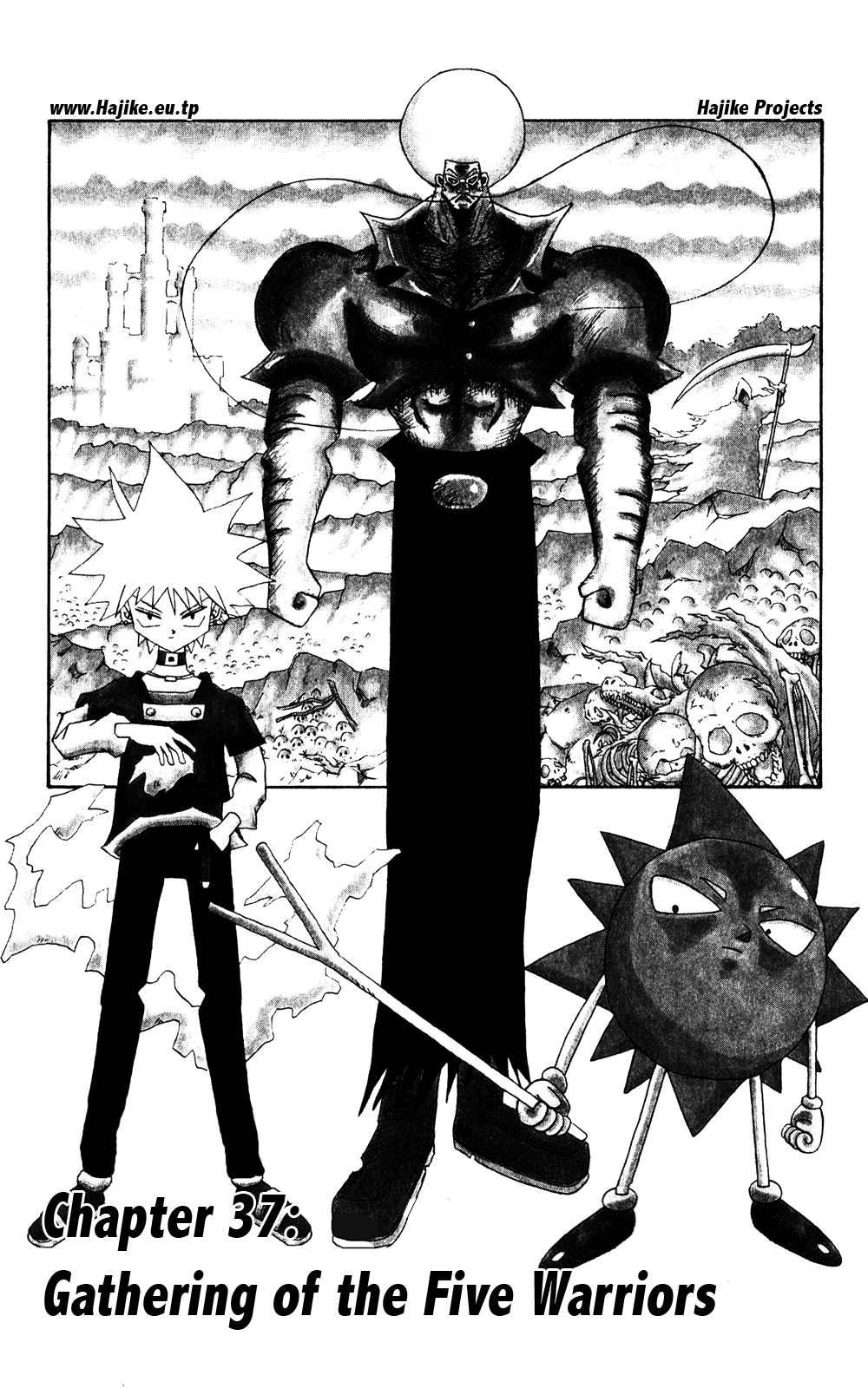 Bobobo-bo Bo-bobo Chapter 37 page 3 - Chapter 37: Gathering of the Five Warriors