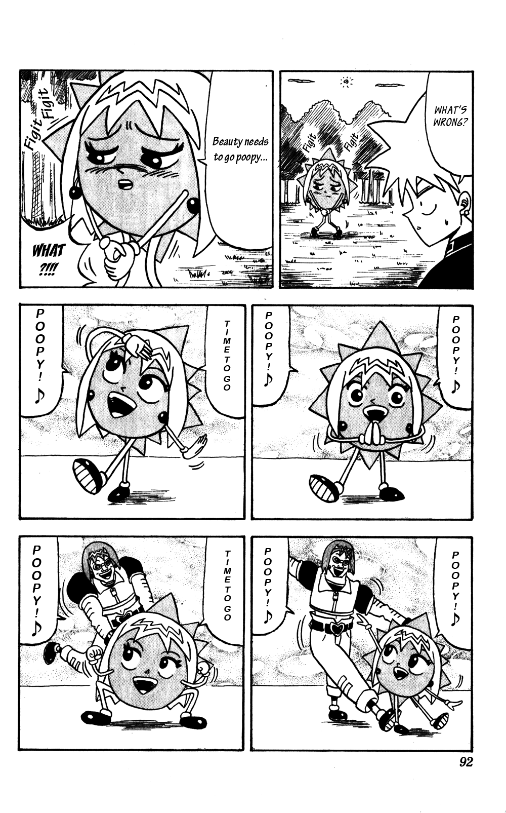 Bobobo-bo Bo-bobo Chapter 37 page 6 - Chapter 37: Gathering of the Five Warriors