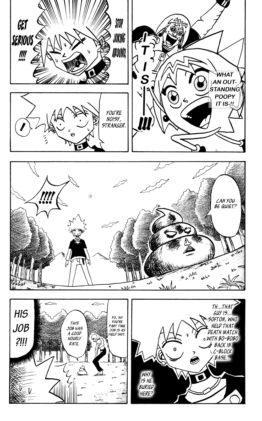 Bobobo-bo Bo-bobo Chapter 37 page 8 - Chapter 37: Gathering of the Five Warriors