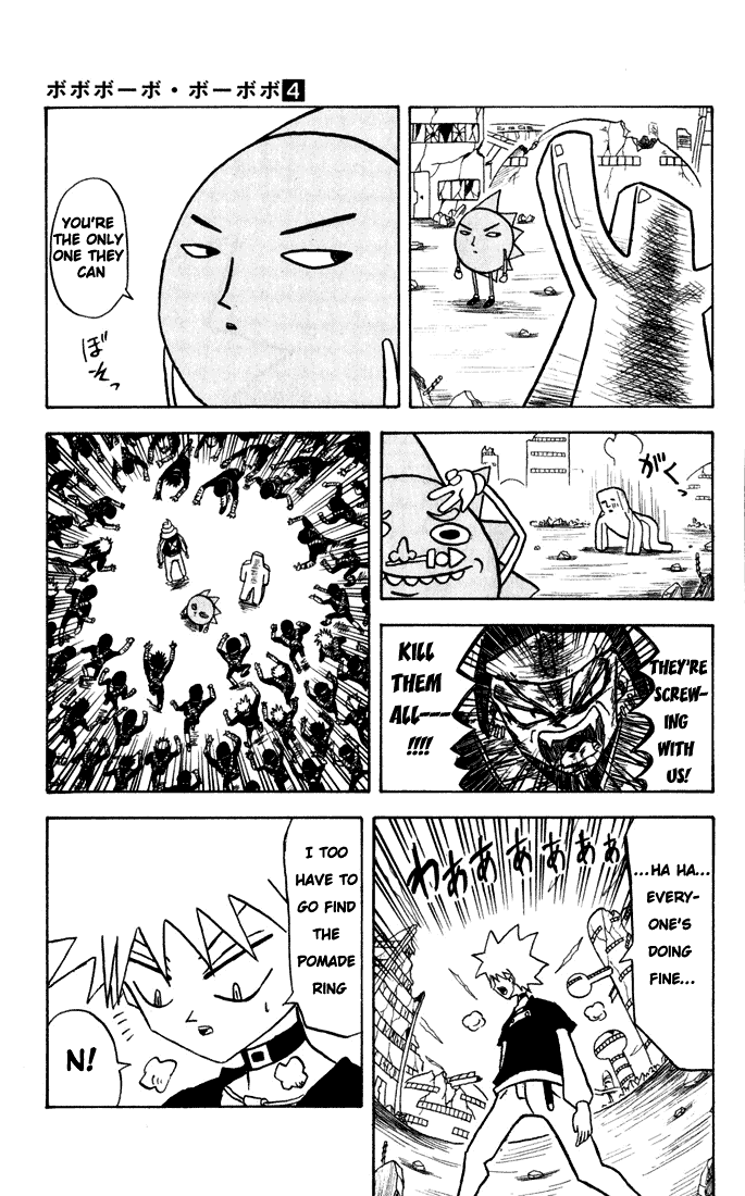 Bobobo-bo Bo-bobo Chapter 38 page 11 - Chapter 38: Go to the Pomade Ring: The Story of the Five of Us