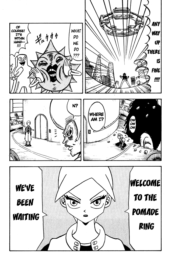 Bobobo-bo Bo-bobo Chapter 38 page 15 - Chapter 38: Go to the Pomade Ring: The Story of the Five of Us