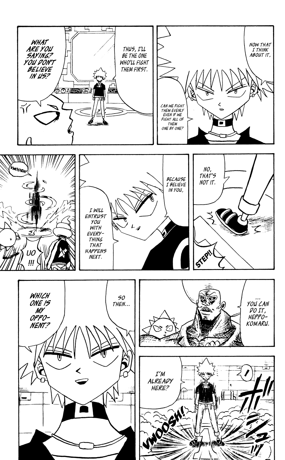 Bobobo-bo Bo-bobo Chapter 40 page 13 - Chapter 40: It's Five on Five! Everyone Come Together