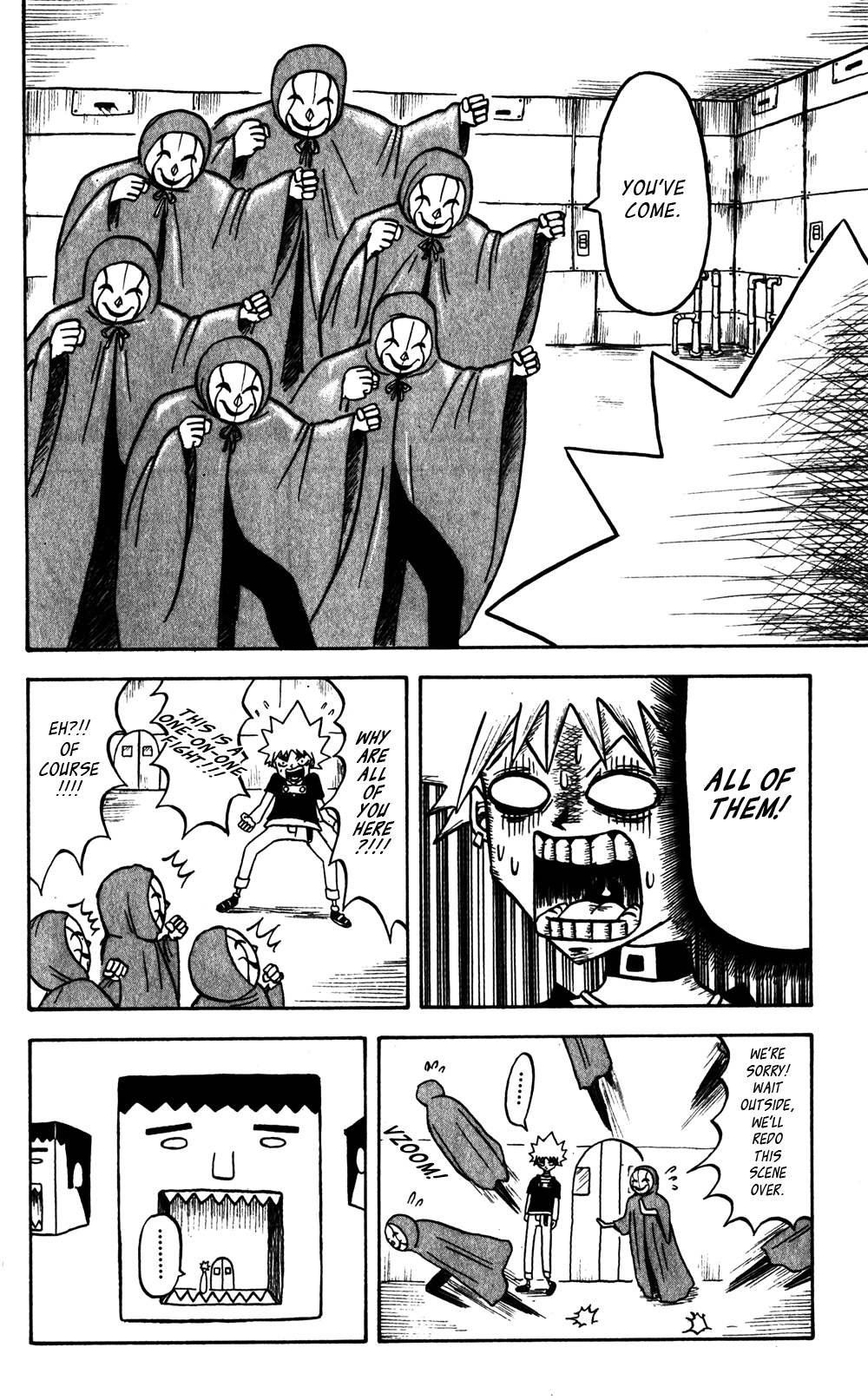 Bobobo-bo Bo-bobo Chapter 40 page 14 - Chapter 40: It's Five on Five! Everyone Come Together