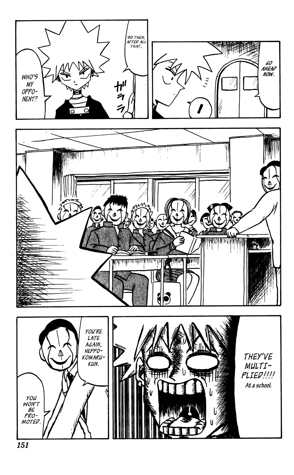 Bobobo-bo Bo-bobo Chapter 40 page 15 - Chapter 40: It's Five on Five! Everyone Come Together