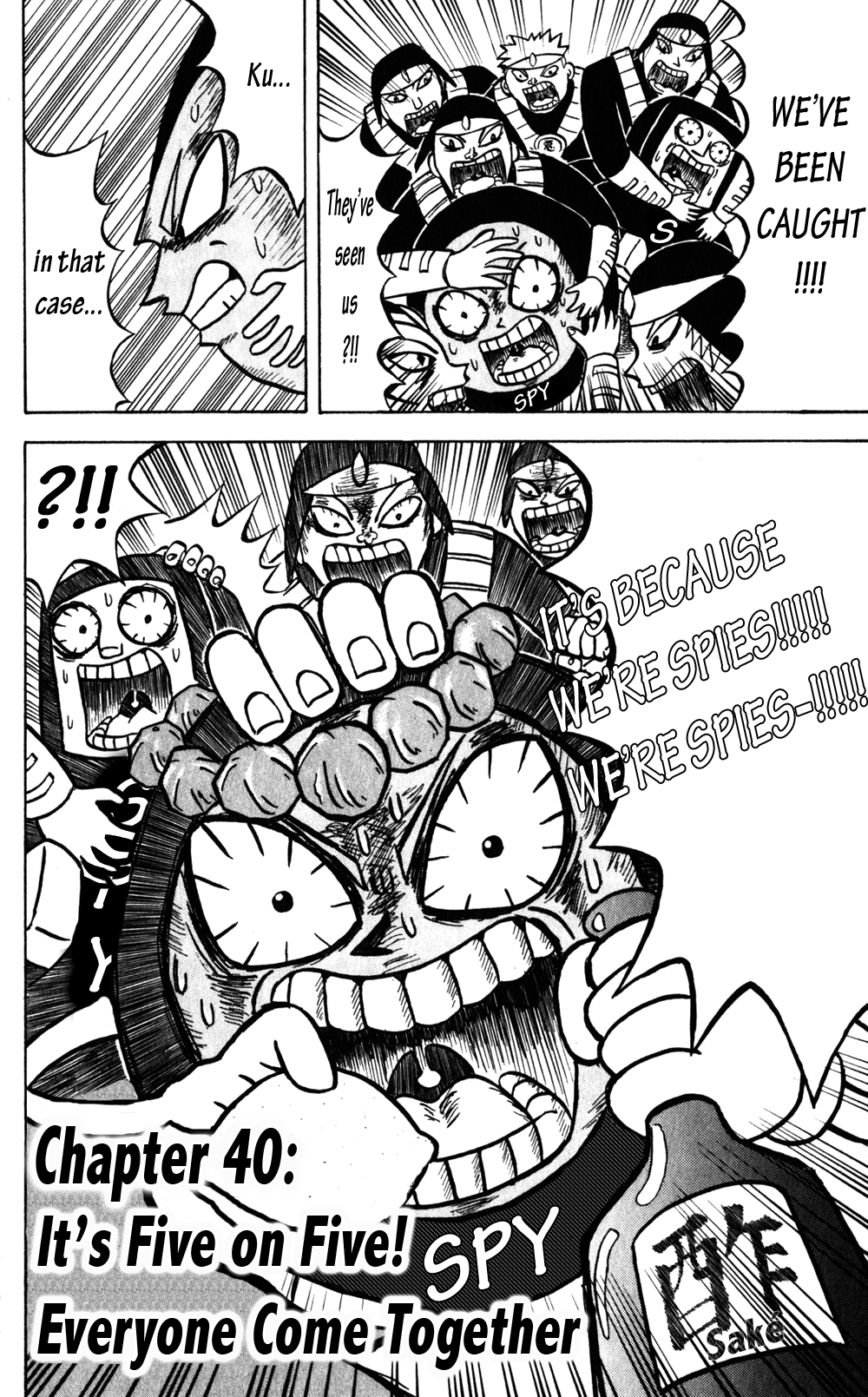 Bobobo-bo Bo-bobo Chapter 40 page 2 - Chapter 40: It's Five on Five! Everyone Come Together