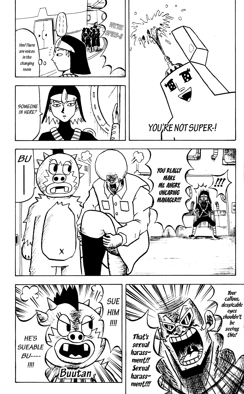 Bobobo-bo Bo-bobo Chapter 40 page 3 - Chapter 40: It's Five on Five! Everyone Come Together