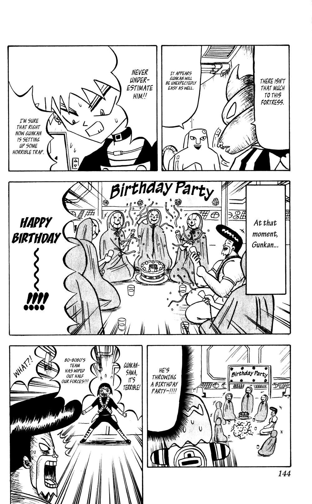 Bobobo-bo Bo-bobo Chapter 40 page 8 - Chapter 40: It's Five on Five! Everyone Come Together