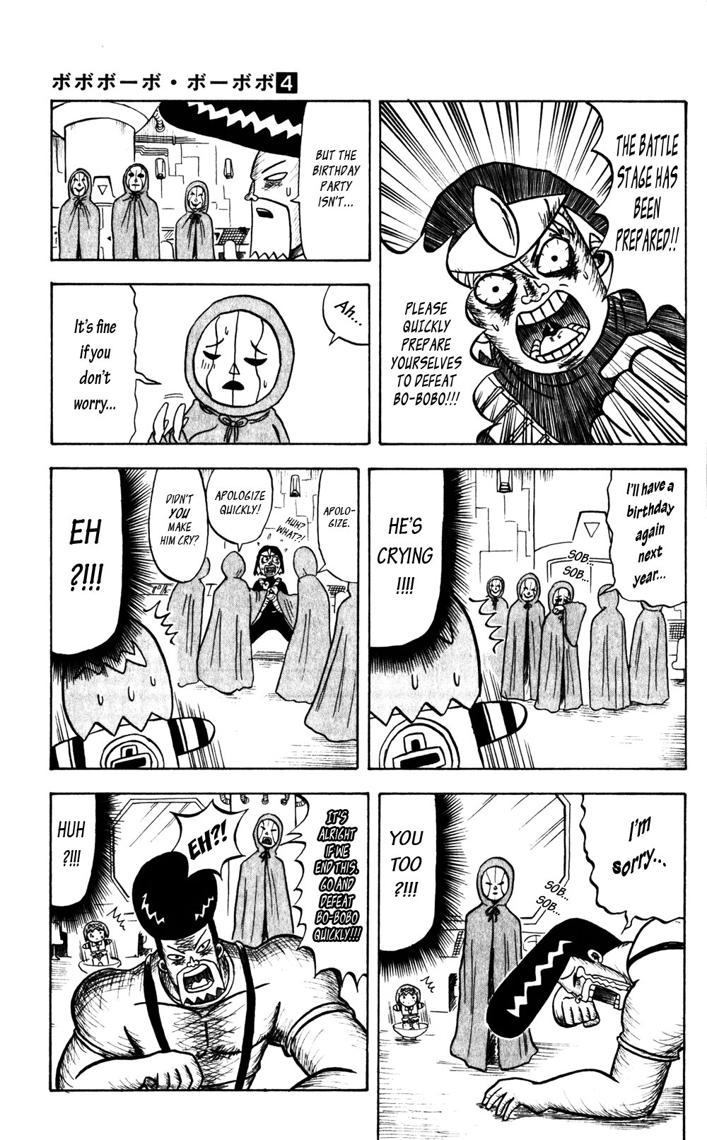 Bobobo-bo Bo-bobo Chapter 40 page 9 - Chapter 40: It's Five on Five! Everyone Come Together