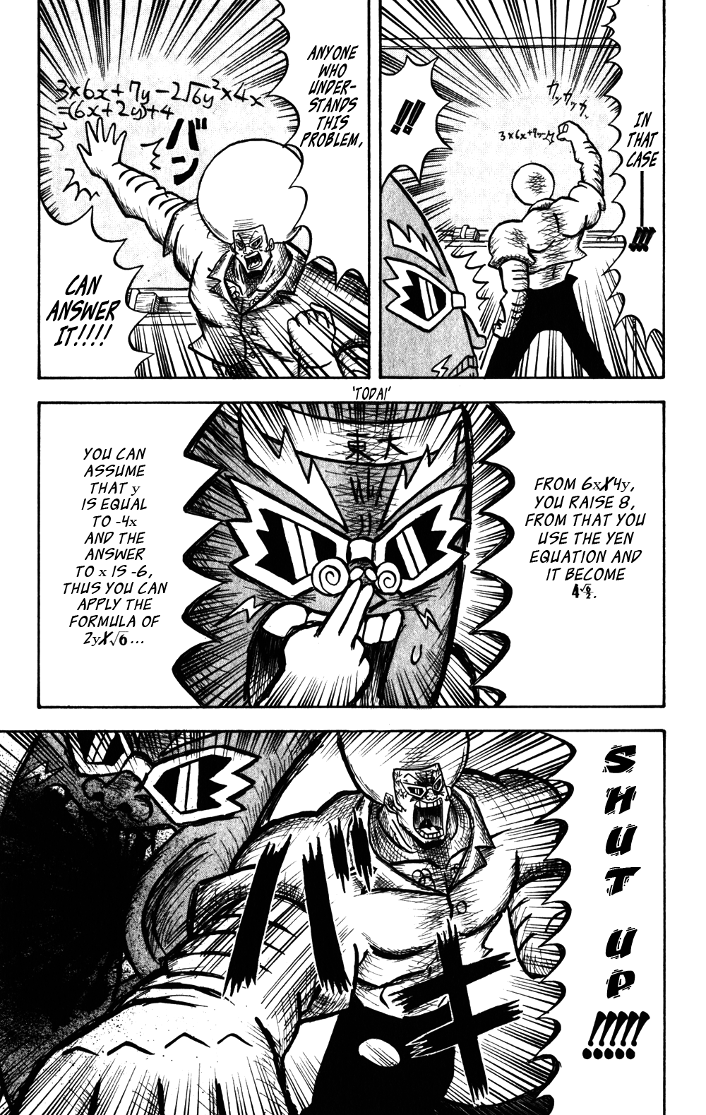 Bobobo-bo Bo-bobo Chapter 43 page 12 - Chapter 43: Huge Battle!! Bo-bobo World!!