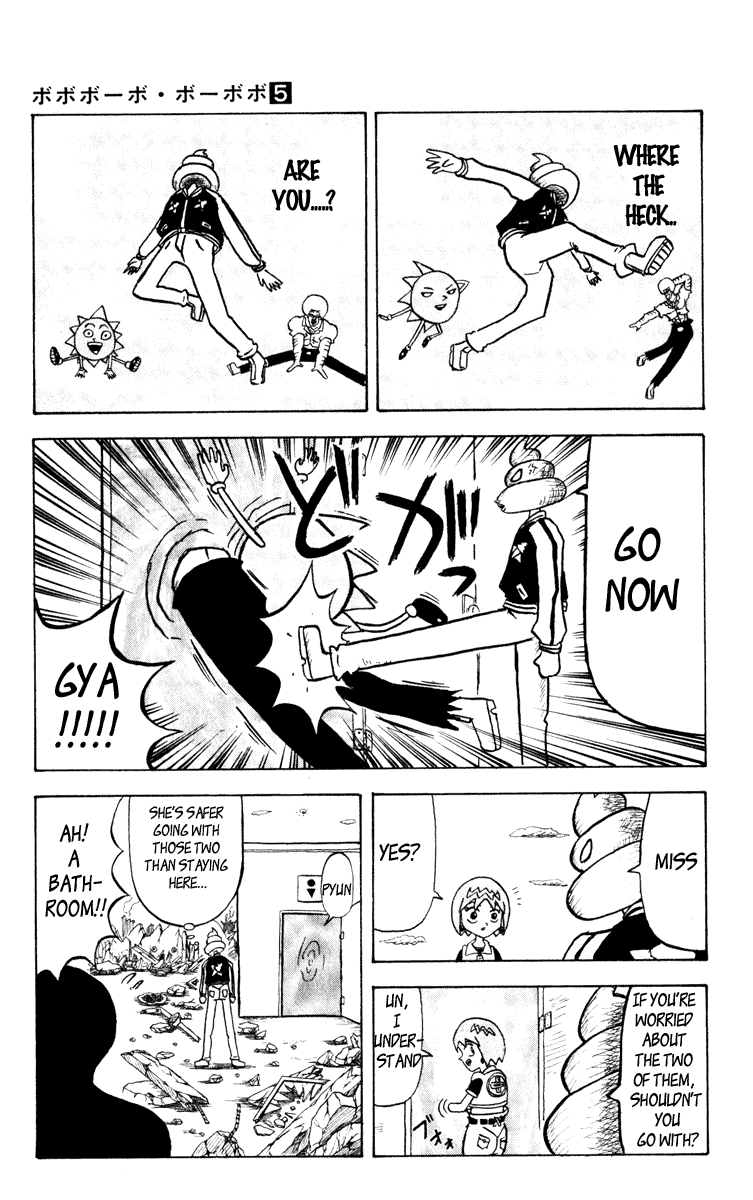 Bobobo-bo Bo-bobo Chapter 44 page 11 - Chapter 44: Bo-bobo, Go to the World of Babylon
