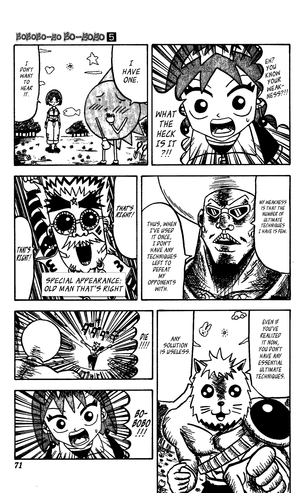 Bobobo-bo Bo-bobo Chapter 46 page 13 - Chapter 46: A New Ultimate Technique