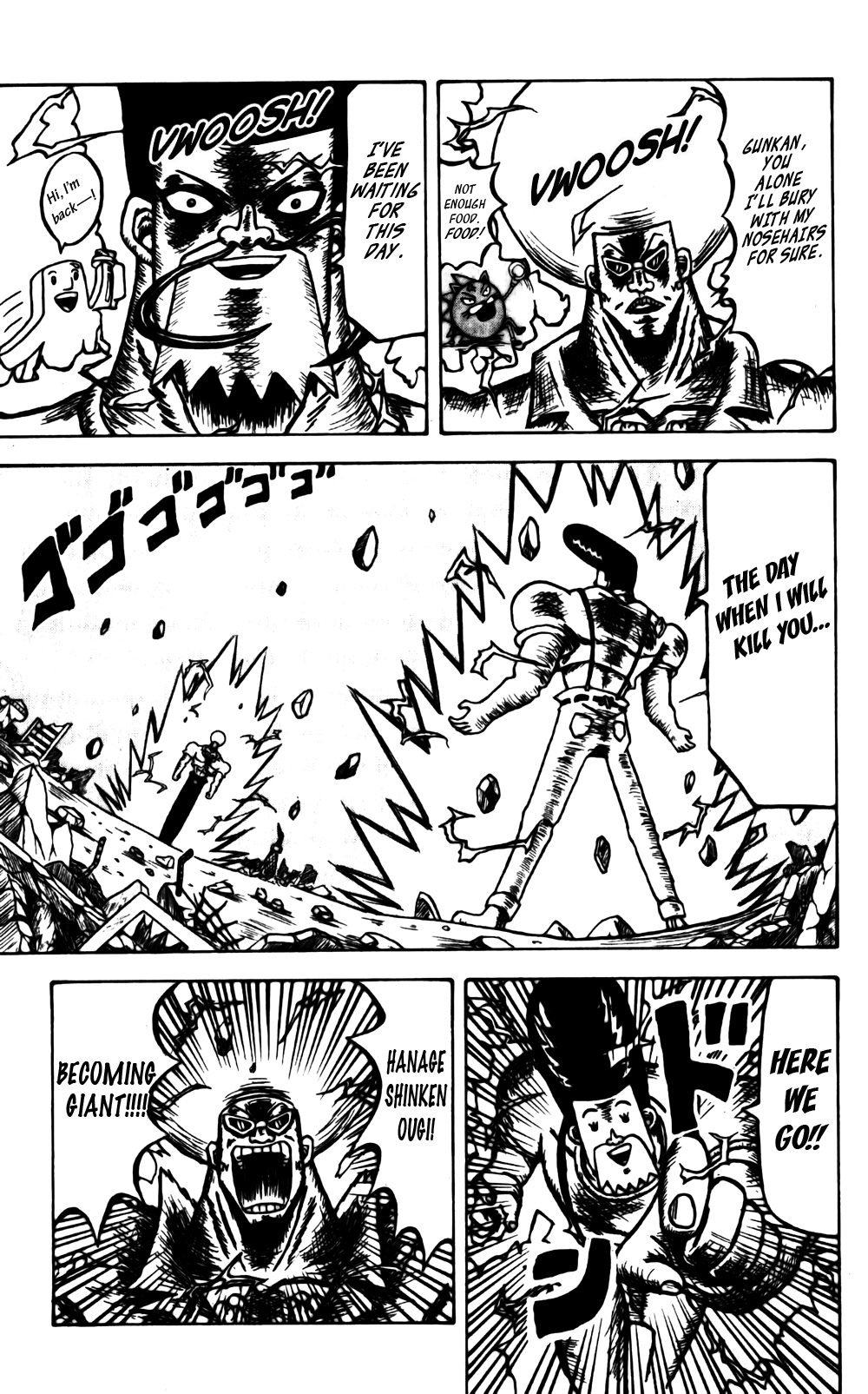Bobobo-bo Bo-bobo Chapter 47 page 5 - Chapter 47: Destiny X Nosehair X Final Battle