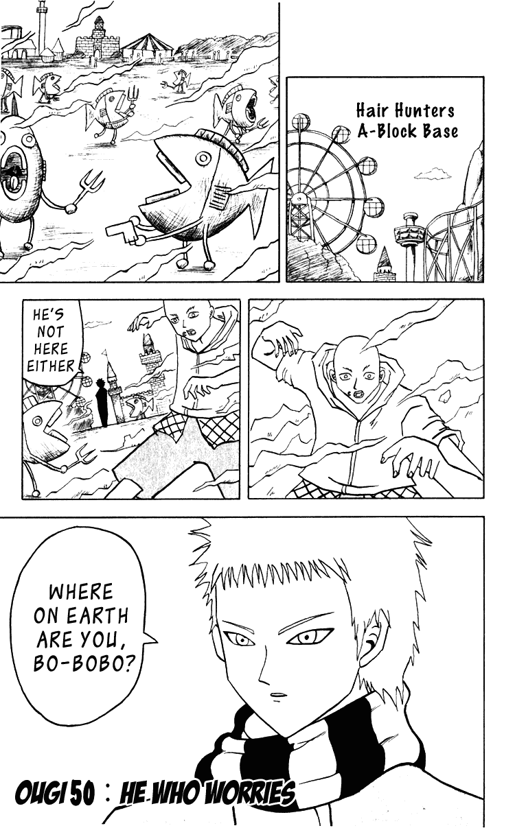 Bobobo-bo Bo-bobo Chapter 50 page 1 - Chapter 50: He Who Worries