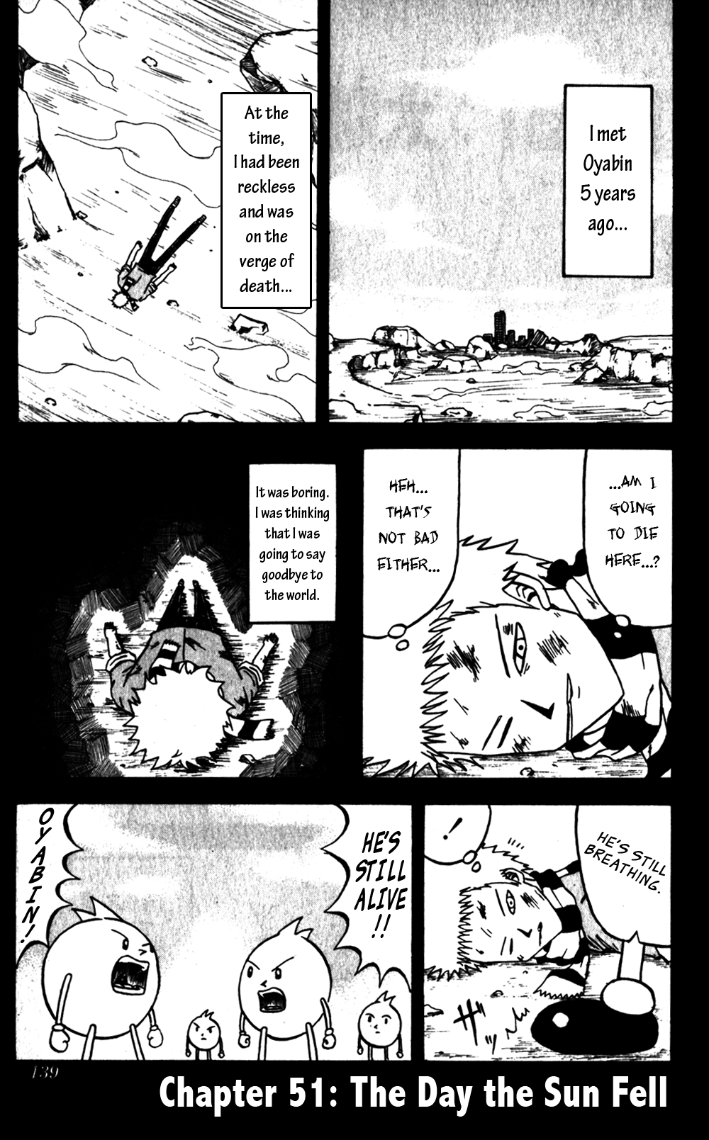 Bobobo-bo Bo-bobo Chapter 51 page 1 - Chapter 51: The Day the Sun Fell