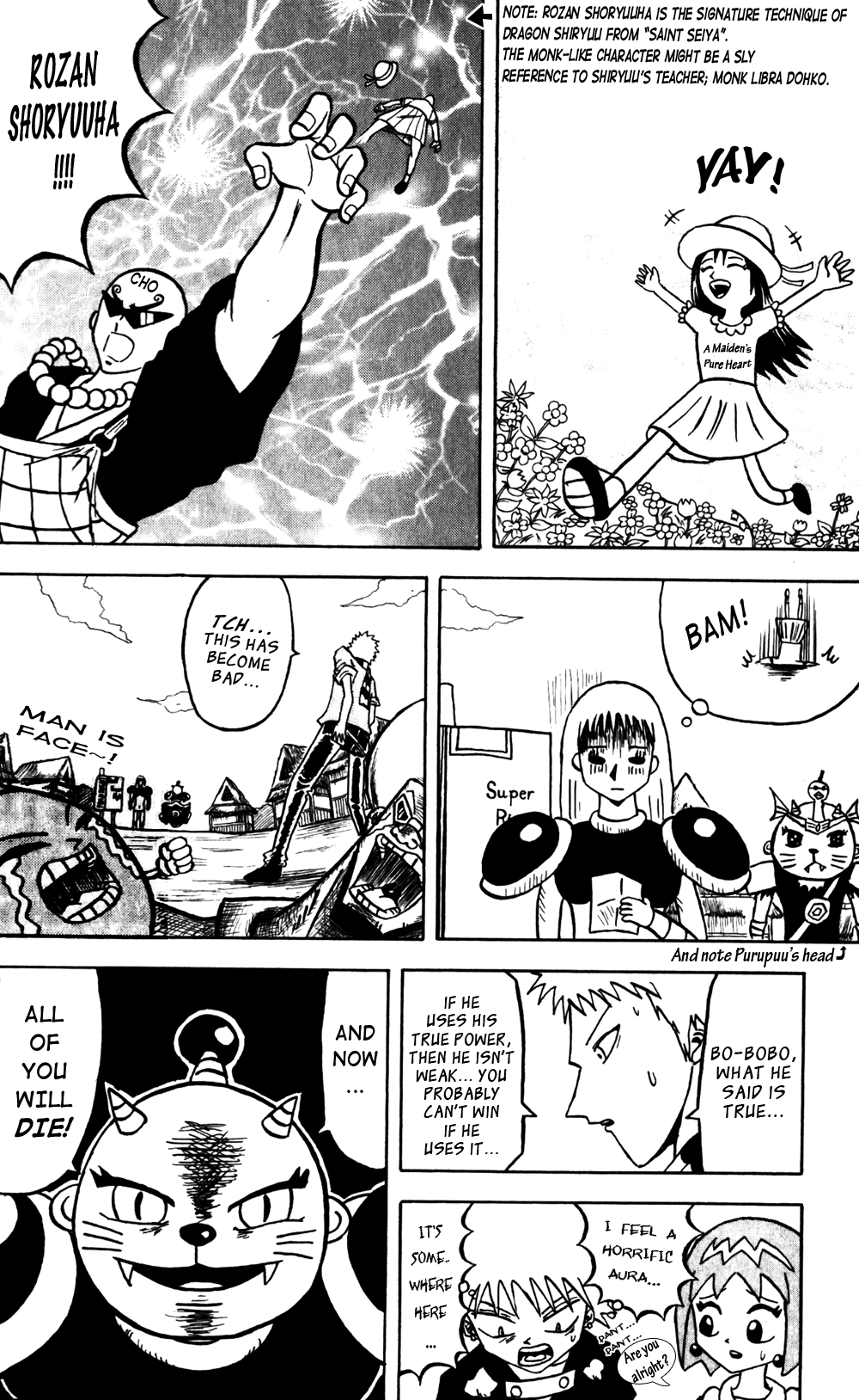 Bobobo-bo Bo-bobo Chapter 52 page 8 - Chapter 52: Reviving the Tiger Who Became Empty