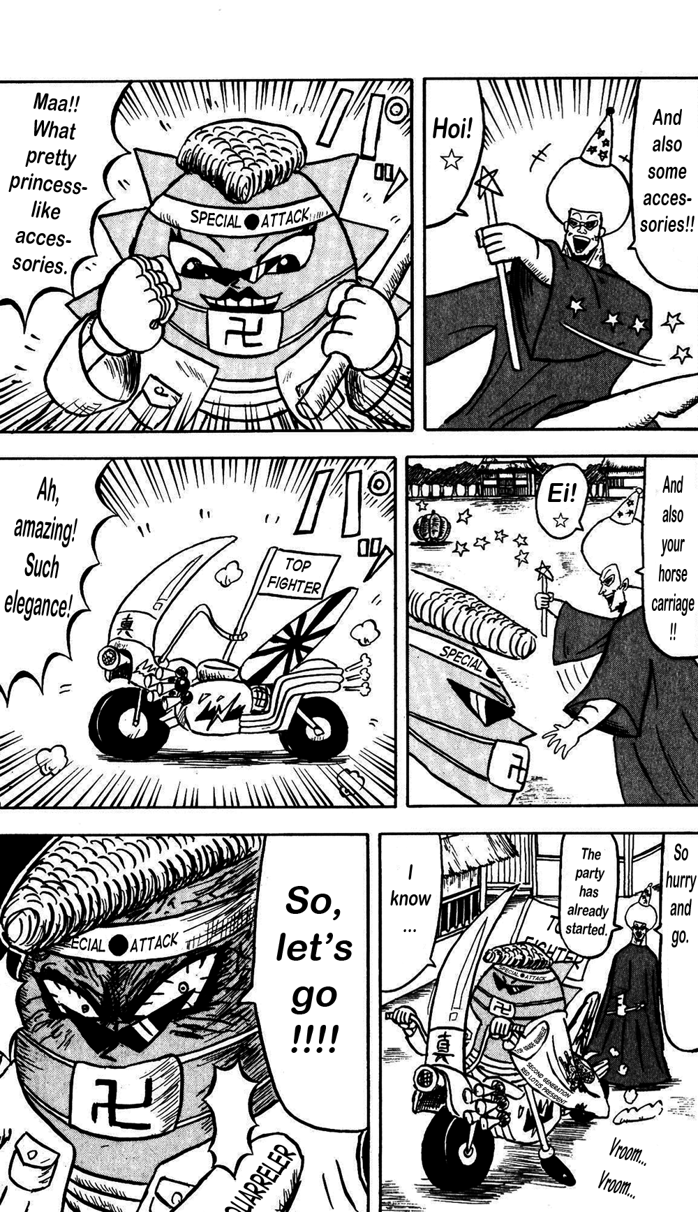 Bobobo-bo Bo-bobo Chapter 53 page 7 - Chapter 53: We Did It! Thanks, Everyone, for Our First Year
