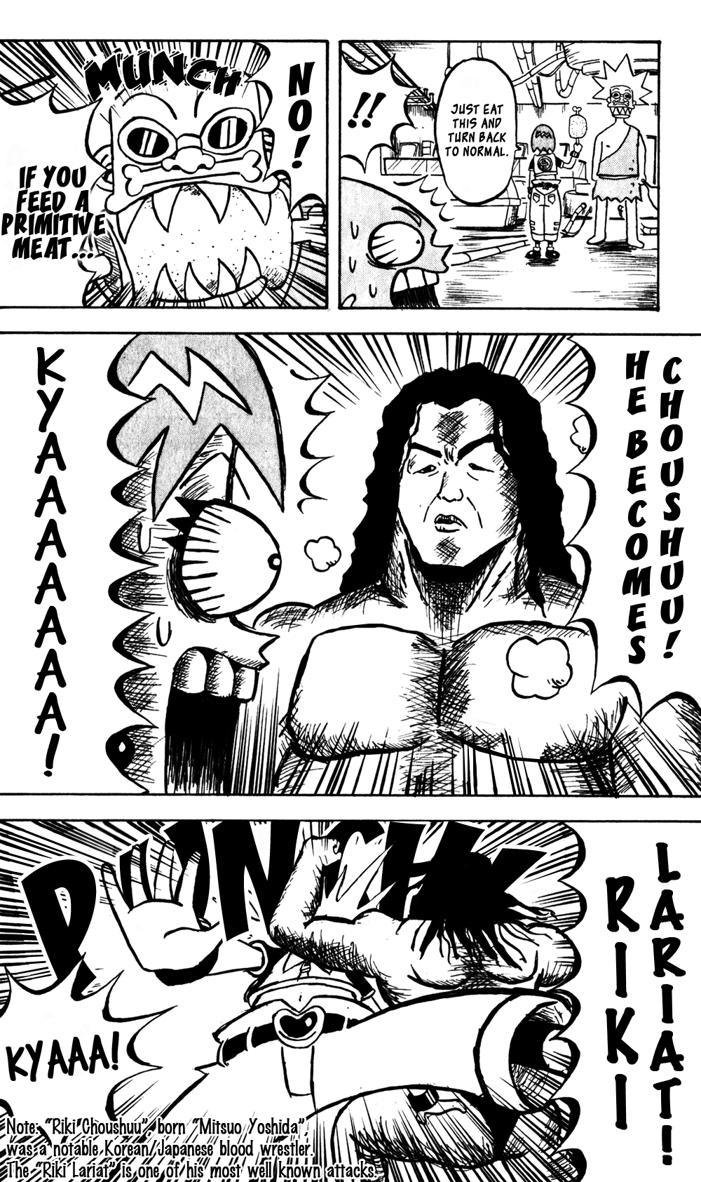 Bobobo-bo Bo-bobo Chapter 55 page 12 - Chapter 55: The Counterattack of the NES Generation