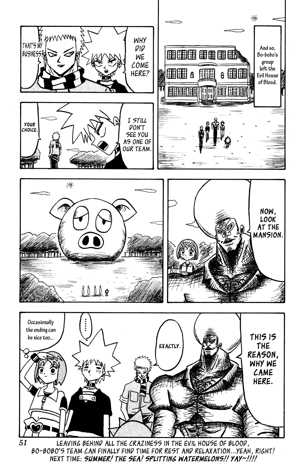 Bobobo-bo Bo-bobo Chapter 56 page 14 - Chapter 56: End of the Ugly Quarrel