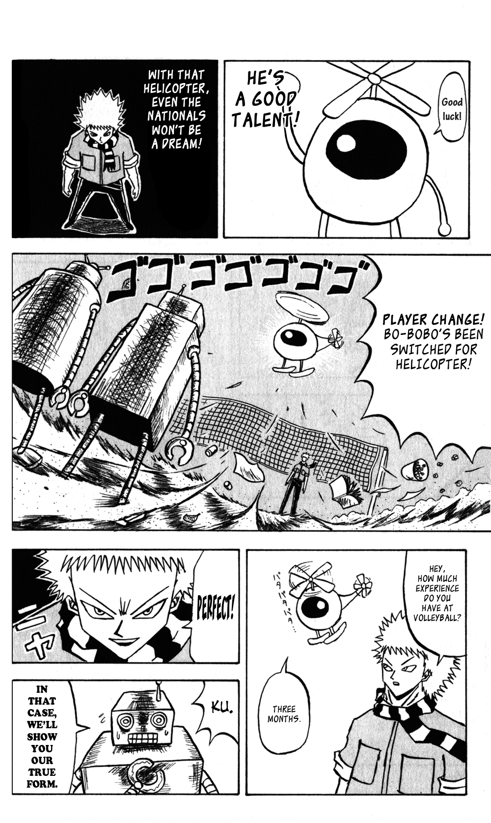 Bobobo-bo Bo-bobo Chapter 57 page 14 - Chapter 57: Summer! The Sea! Splitting Watermelons!! Yaaay!!!!