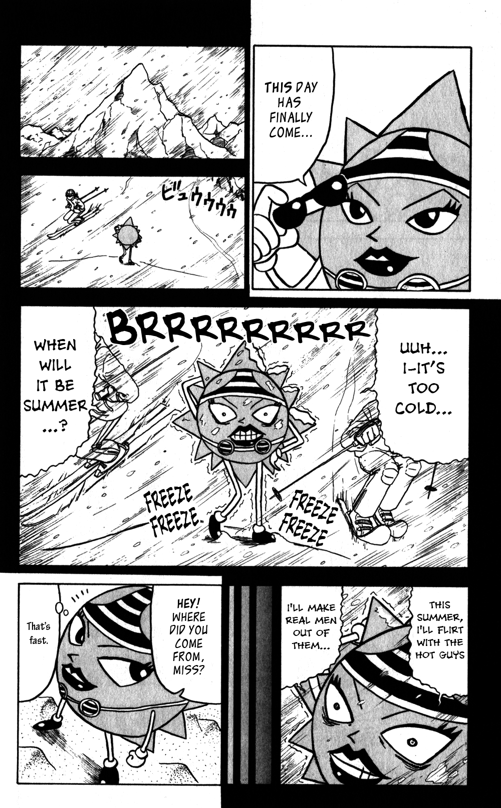 Bobobo-bo Bo-bobo Chapter 57 page 2 - Chapter 57: Summer! The Sea! Splitting Watermelons!! Yaaay!!!!