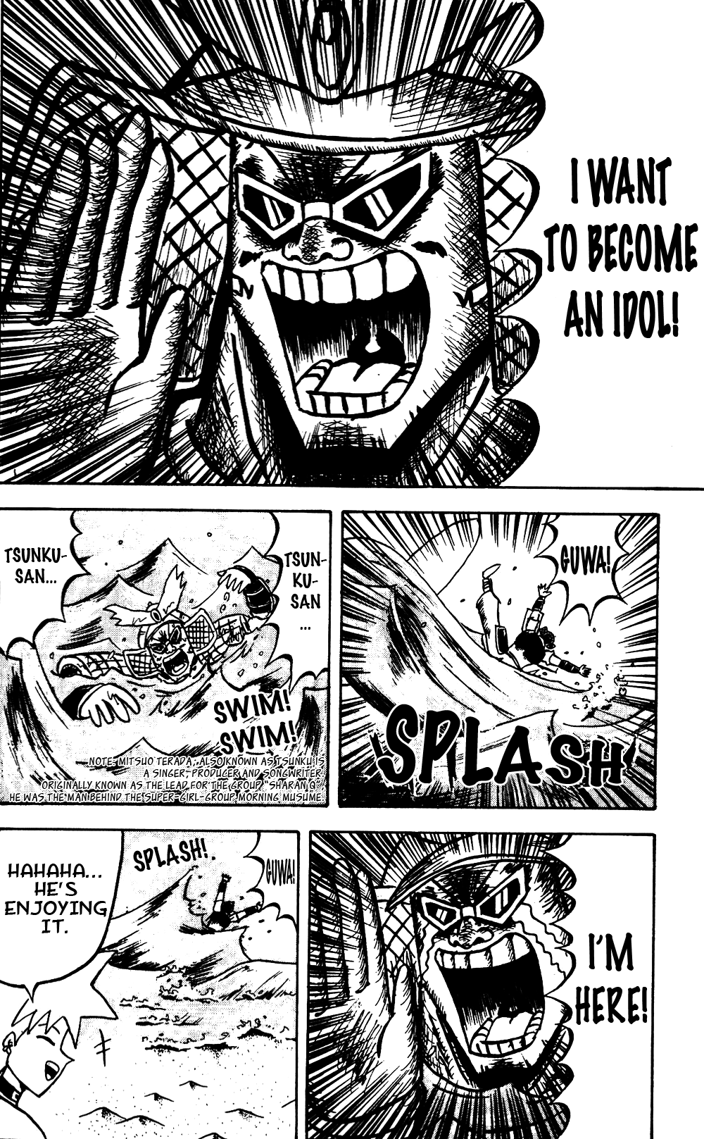 Bobobo-bo Bo-bobo Chapter 57 page 4 - Chapter 57: Summer! The Sea! Splitting Watermelons!! Yaaay!!!!