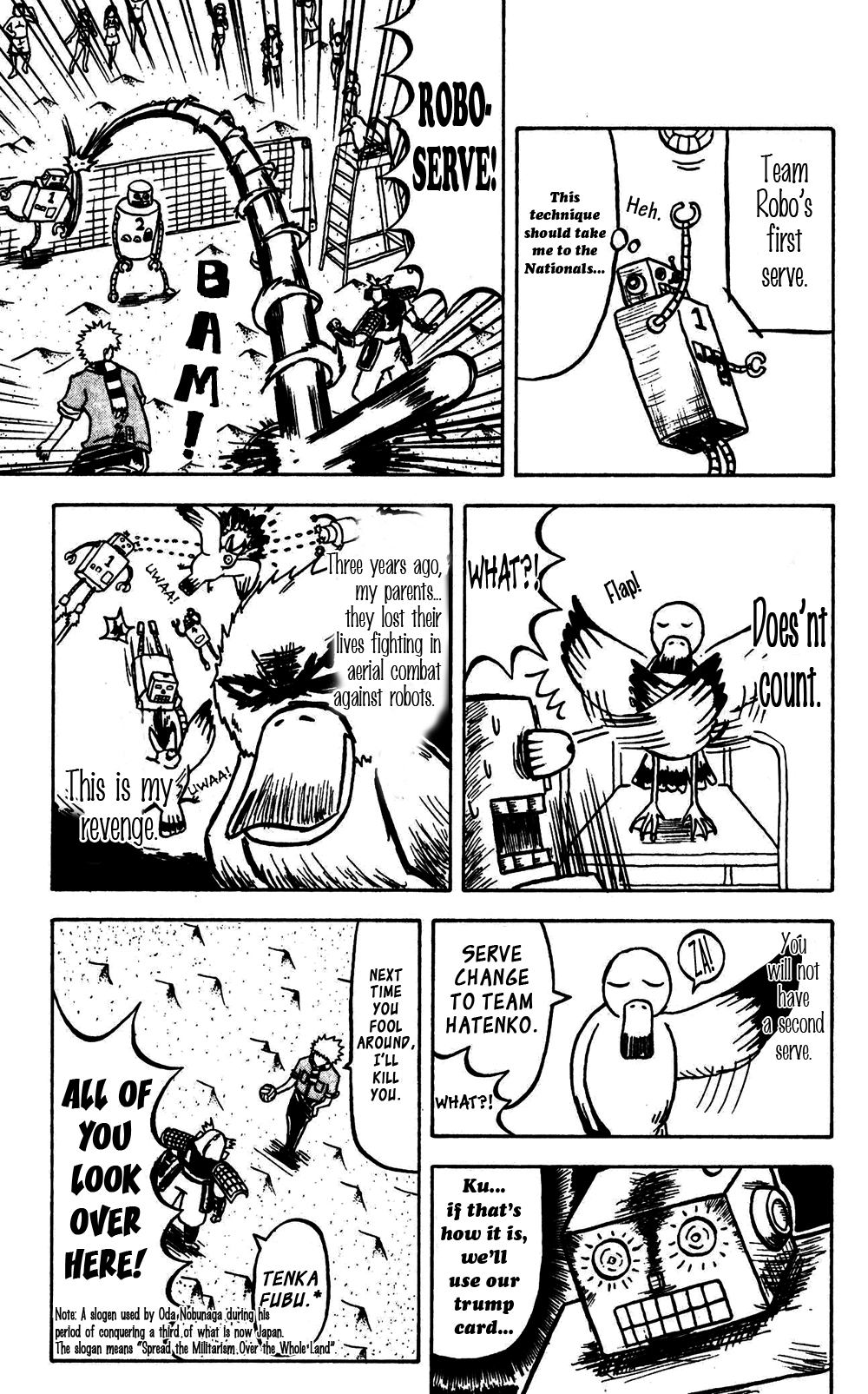 Bobobo-bo Bo-bobo Chapter 57 page 9 - Chapter 57: Summer! The Sea! Splitting Watermelons!! Yaaay!!!!