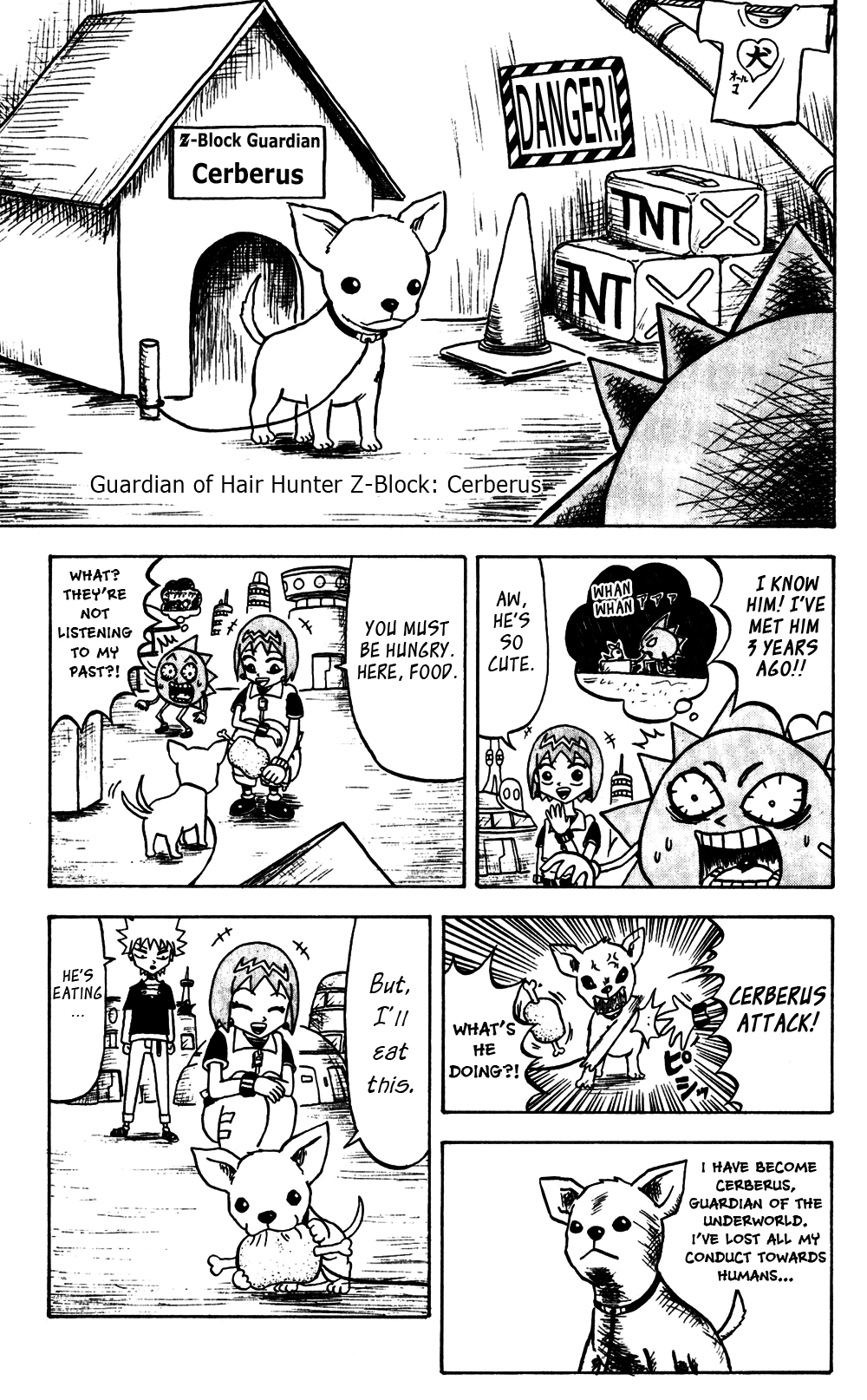 Bobobo-bo Bo-bobo Chapter 59 page 5 - Chapter 59: It's a Quiz, Boing! Boing! Boing! Boing! I'm Not a Frog, I'm Dengaku!