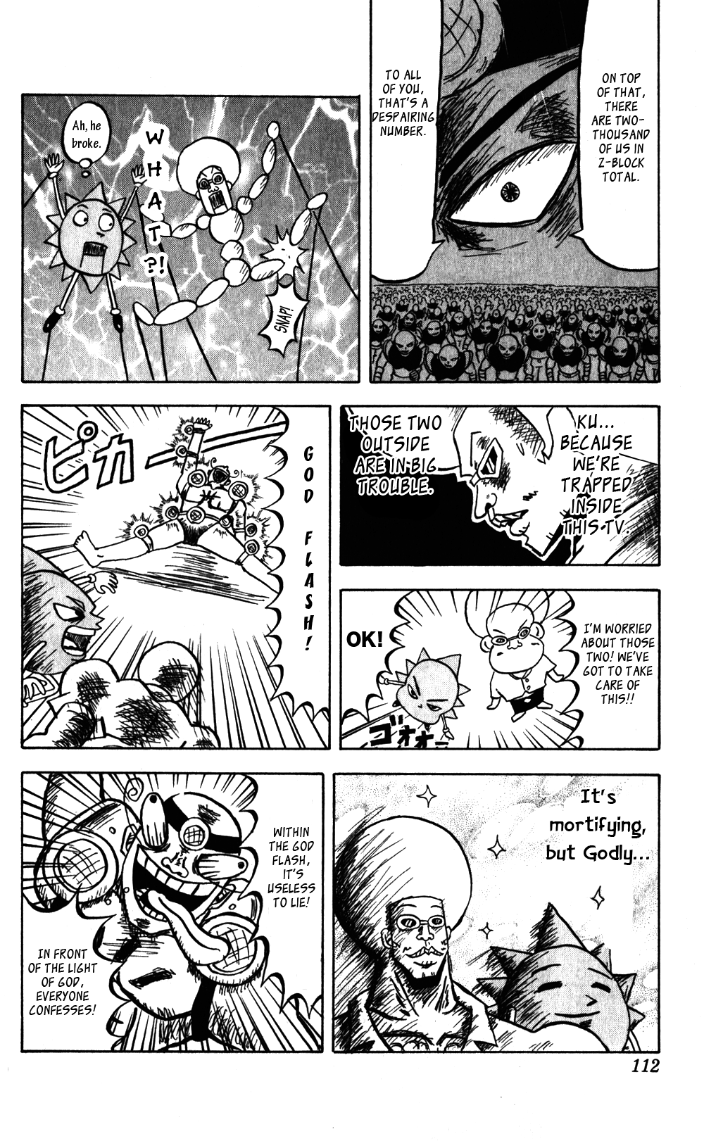 Bobobo-bo Bo-bobo Chapter 60 page 12 - Chapter 60: The Secret of the Z-Block Base
