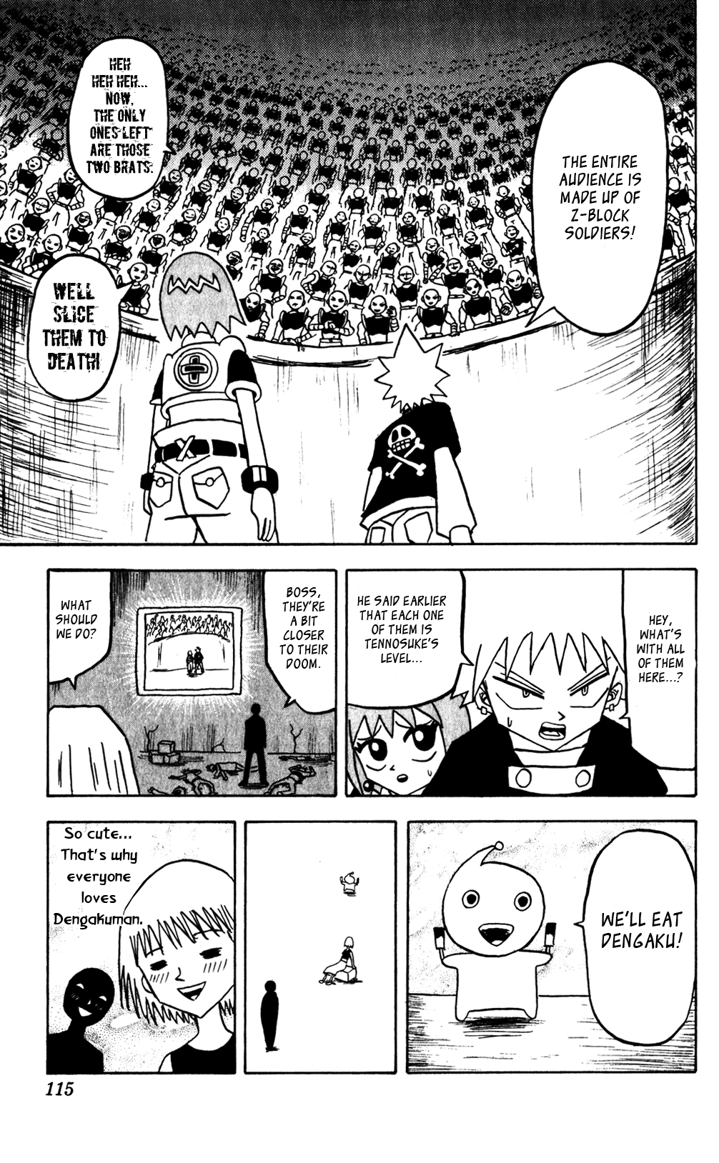 Bobobo-bo Bo-bobo Chapter 60 page 15 - Chapter 60: The Secret of the Z-Block Base